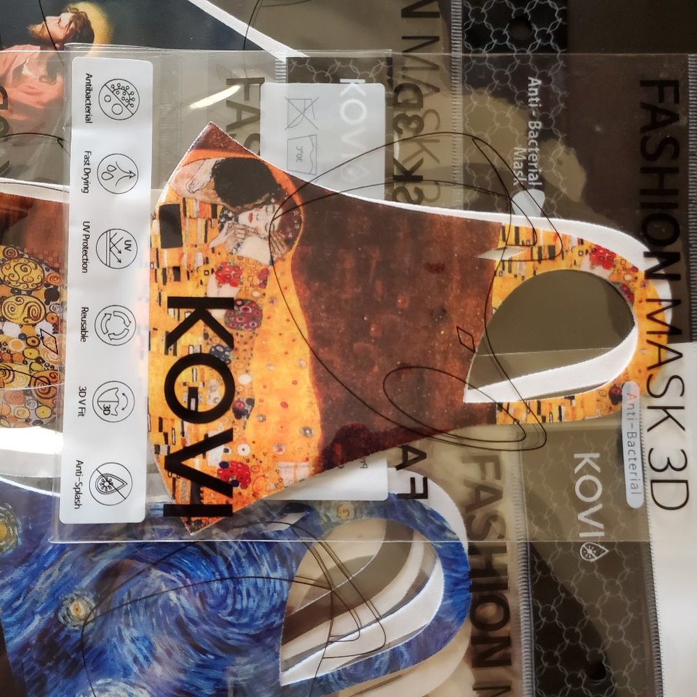 Washable Kovi Fashion Masks from Korea A set of 4
